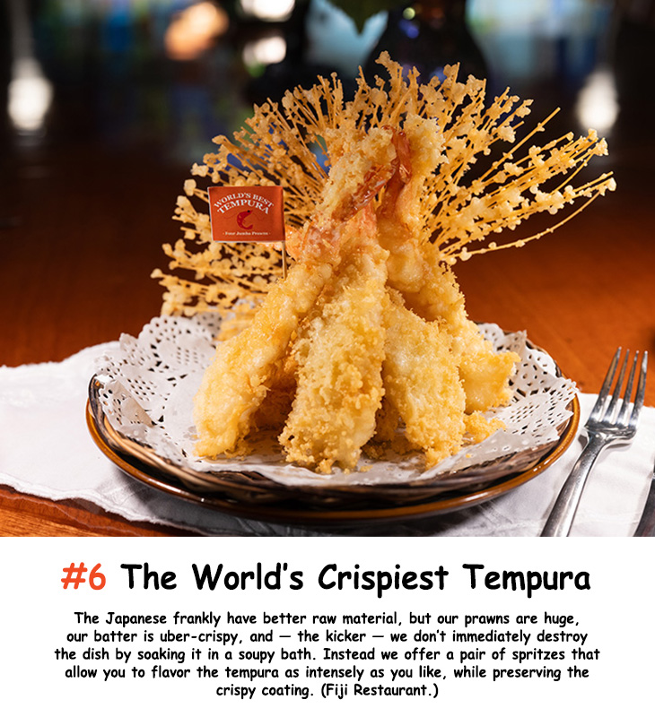 The World's Crispiest Tempura