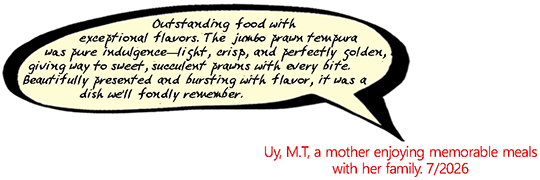 Guest comment - TASTE