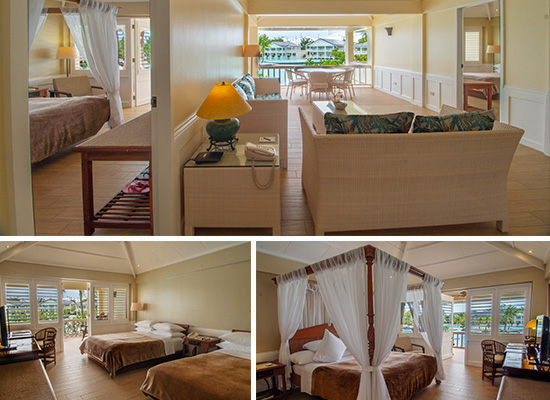 Beachside Two-Bedroom Suite at Plantation Bay with excellent lagoon views