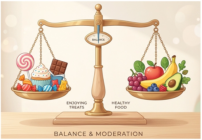 Enjoy in moderation