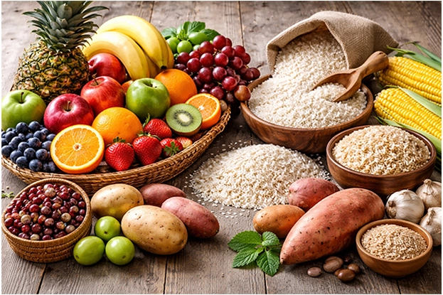 Fresh whole fruits