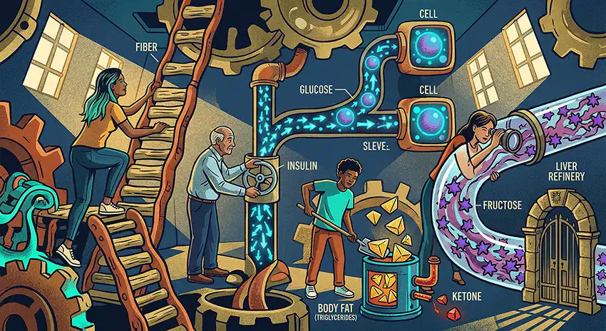 Forbidden Fruit: a Very Basic Outline of Human Metabolism