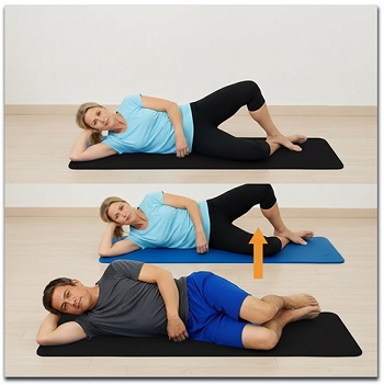 Clamshell exercise