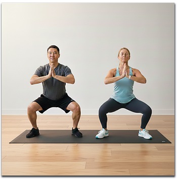 Prayer Squat warmup