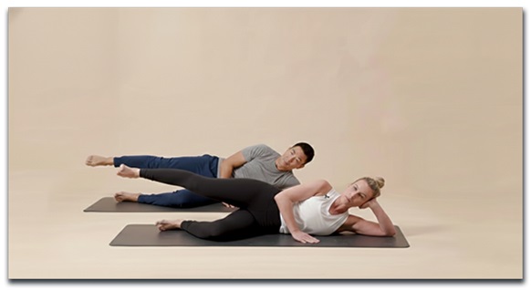 Fetal Kick exercise