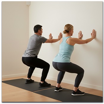 Slow Squat and Tiptoe