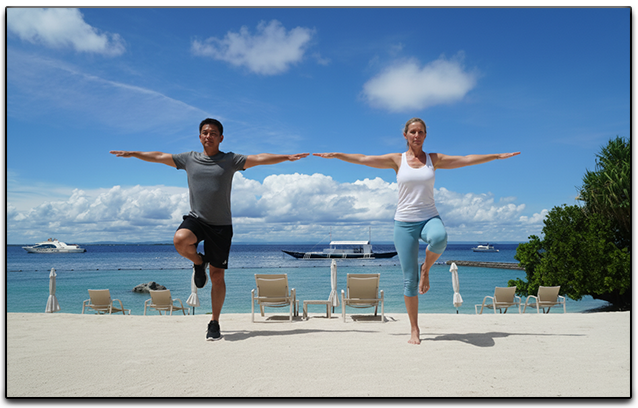 Balance on One Foot Exercise